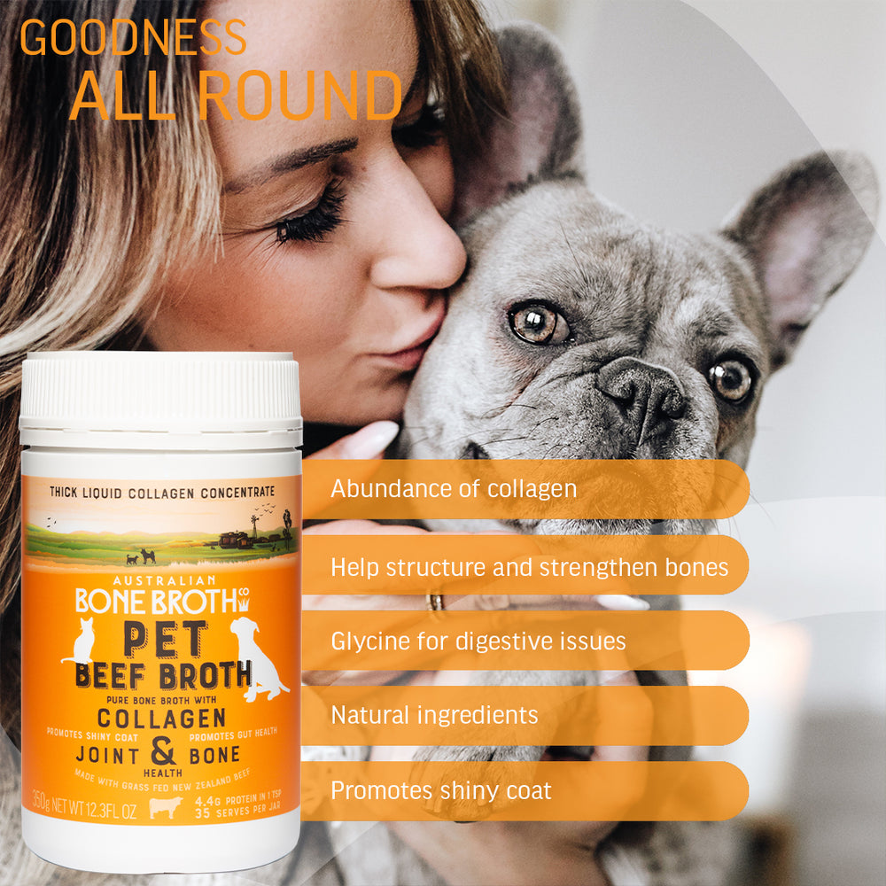 Pet Beef Broth with Collagen Concentrate  350gram.