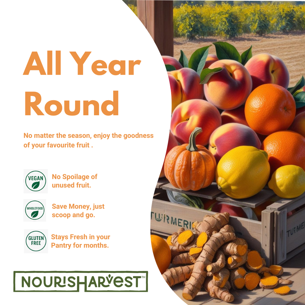 
                      
                        Nourisharvest Yellow Smoothie Powder - 100% Natural Wholefood Blend
                      
                    