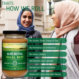 Halal Beef Bone Broth Concentrate 375 gram (Two Bottle Promotion) NEW STOCK DUE FEB 24