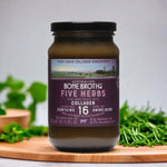 Five Herbs Bone Broth Concentrate with Collagen Halal Certified  395 grams