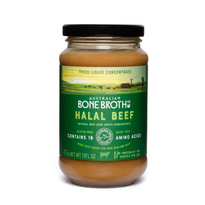 Halal Beef Bone Broth Concentrate 375 gram - Australian Bone Broth Co