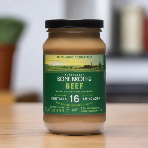 Halal Beef Bone Broth Concentrate 390 gram Australian Bone Broth Co