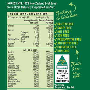 Halal Beef Bone Broth Concentrate 390 gram