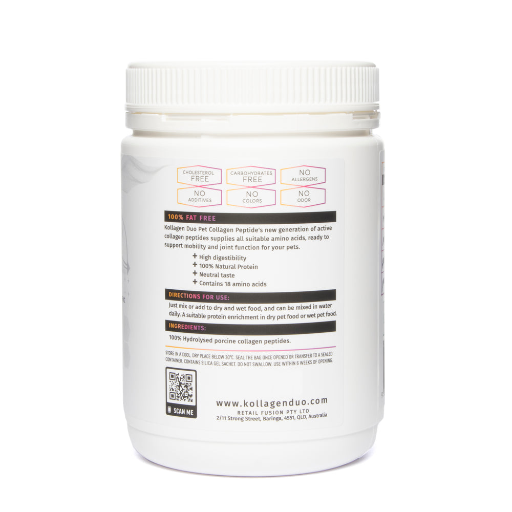 
                      
                        Pet Collagen Peptide Powder - Supports Bone, Joint, Skin, Coat and Digestive Health 300 grams
                      
                    