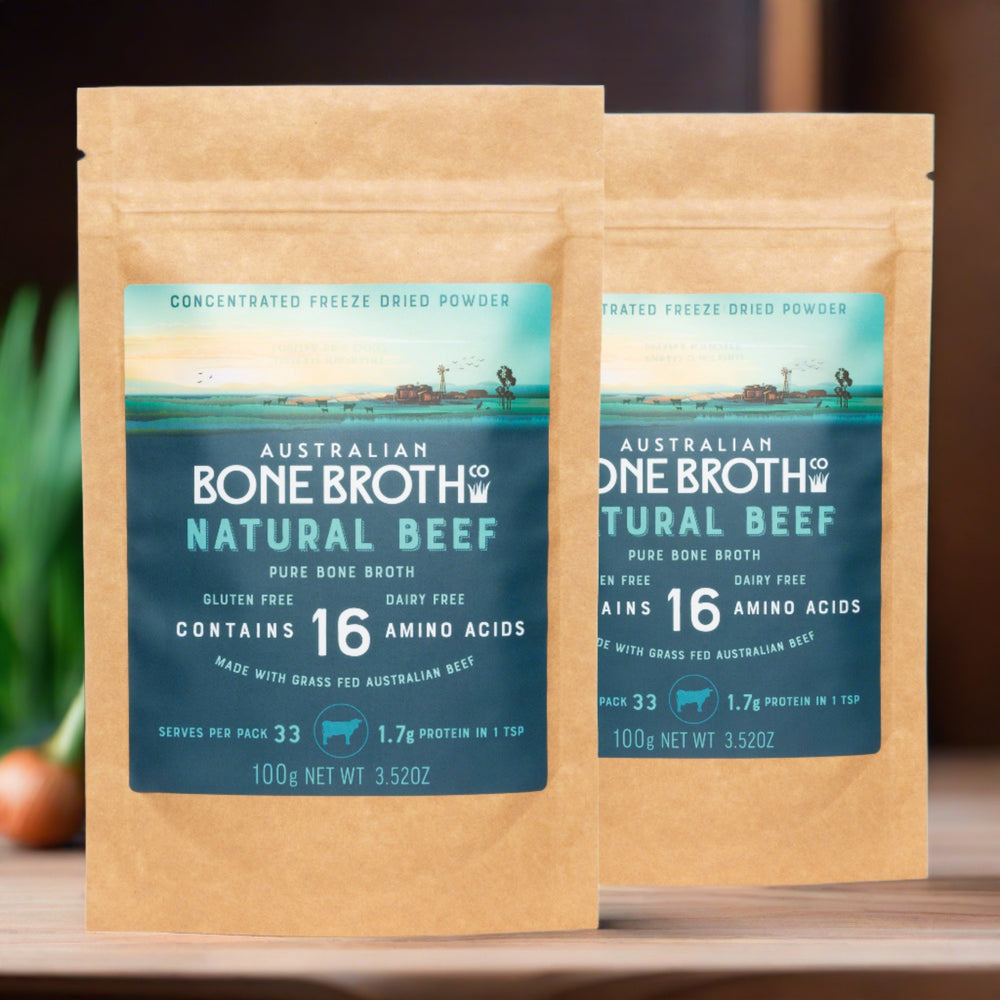 Natural Beef Powder - Double Pack Promotion - Australian Bone Broth Co