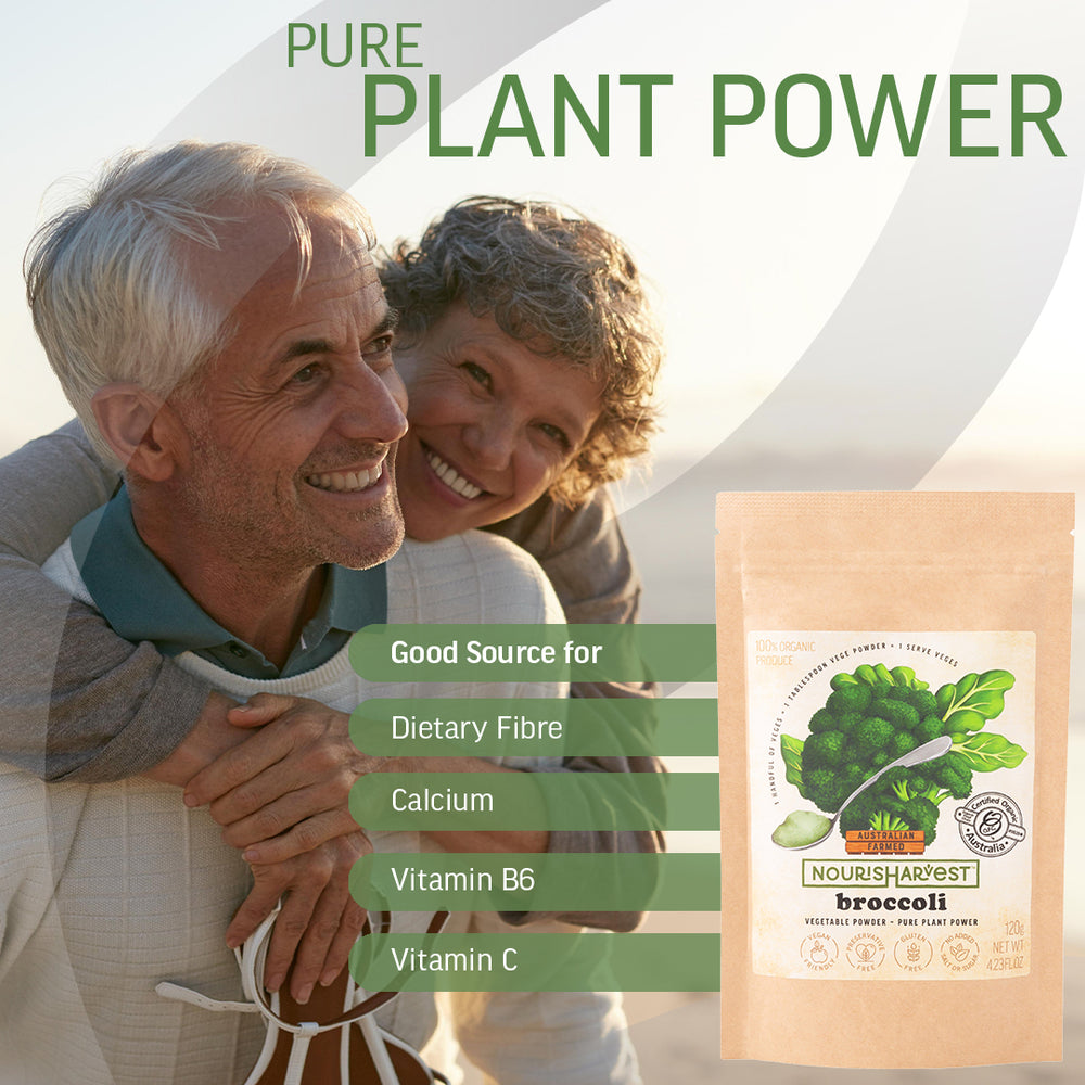 
                      
                        Australian Broccoli Organic Vegetable Powder - Pure Plant Power - 120 grams
                      
                    