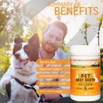 Pet Beef Broth with Collagen Concentrate  350gram.