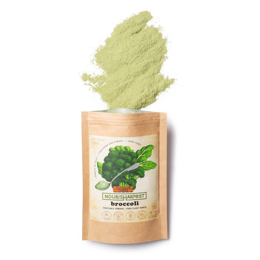 
                      
                        Australian Broccoli Organic Vegetable Powder - Pure Plant Power - 120 grams
                      
                    