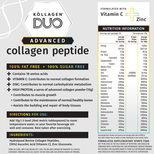 Natural Beef Bone Broth 375g & Advanced Collagen Peptide 250g- Promotion Offer