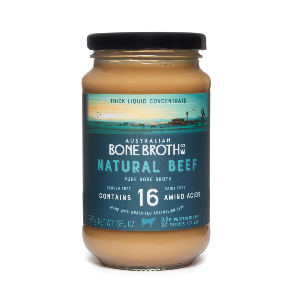 Natural Beef Bone Broth 375g & Advanced Collagen Peptide 250g- Promotion Offer