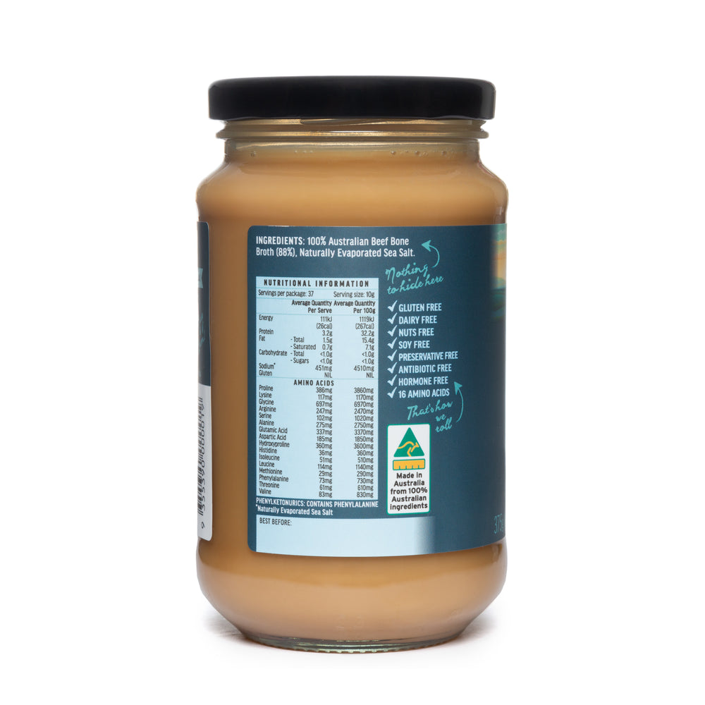 Natural Beef Bone Broth 375g & Advanced Collagen Peptide 250g- Promotion Offer