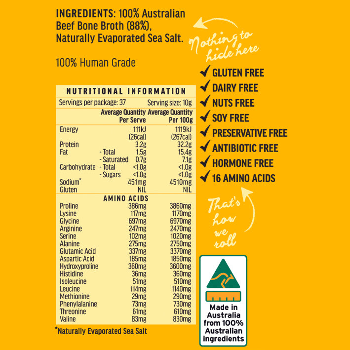 
                      
                        Pet Bone Broth Concentrate - Natural Beef Broth - Australian Bone Broth Co
                      
                    